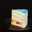 Kids Fresh Cream Cake (Blue)-slice