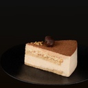 Chestnut Mousse Cake Slice
